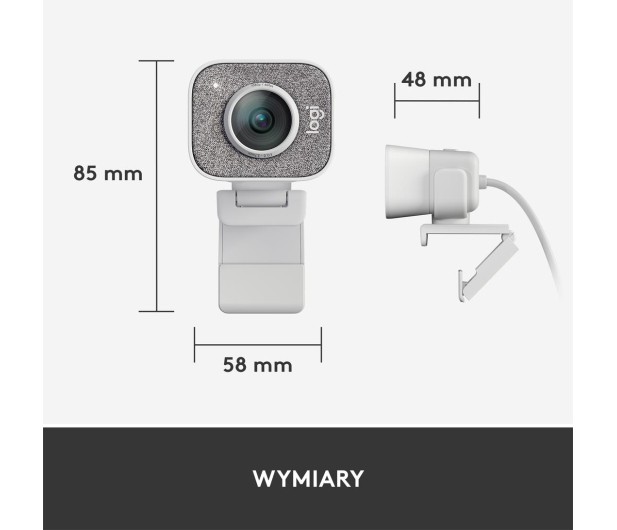 Logitech StreamCam Biały - 577266 - zdjęcie 15